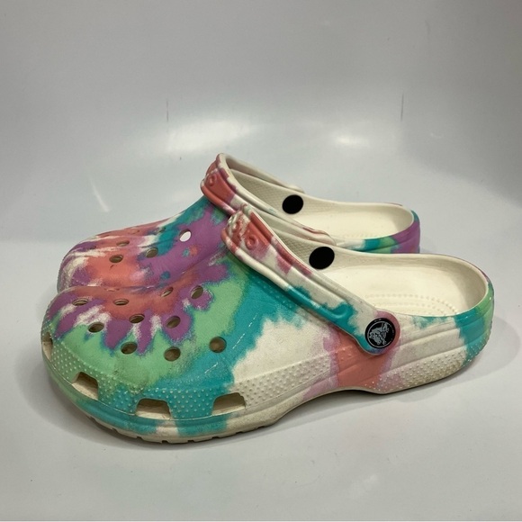Crocs tie dye clogs unisex sizing - Picture 1 of 5